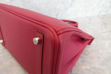 將圖片載入圖庫檢視器 HERMES／エルメス バーキン25 トゴ ルビー □N刻印 ハンドバッグ 700060001
