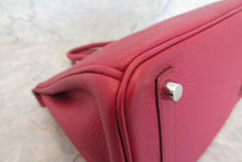 將圖片載入圖庫檢視器 HERMES／エルメス バーキン25 トゴ ルビー □N刻印 ハンドバッグ 700060001
