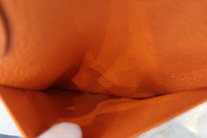 HERMES／エルメス リンディ34 トリヨンクレマンス オレンジ □M刻印 ショルダーバッグ 700090073