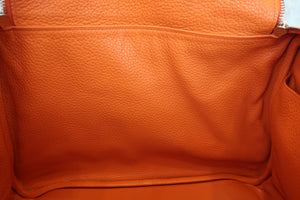 HERMES／エルメス リンディ34 トリヨンクレマンス オレンジ □M刻印 ショルダーバッグ 700090073