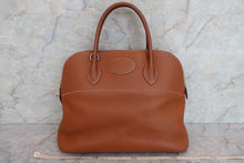 将图片加载到图库查看器，HERMES BOLIDE 35 Clemence leather Gold □K刻印 Shoulder bag 600090202
