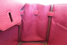 將圖片載入圖庫檢視器 HERMES／エルメス バーキン25 トゴ ルビー □N刻印 ハンドバッグ 700060001
