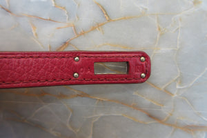 HERMES／エルメス バーキン25 トゴ ルビー □N刻印 ハンドバッグ 700060001