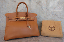 画像をギャラリービューアに読み込む, HERMES／エルメス バーキン35 アルデンヌ ナチュラル 〇Z刻印 ハンドバッグ 800050033
