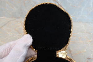 CHANEL/香奈儿 经典双C 珠宝箱 羊皮 Gold/Gold hadware(金色/金色金属) 化妆包 2905216