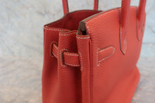 画像をギャラリービューアに読み込む, HERMES／エルメス バーキン30 トゴ サンギーヌ □O刻印 ハンドバッグ 800020135
