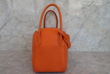將圖片載入圖庫檢視器 HERMES／エルメス リンディ26 トリヨンクレマンス オレンジ □M刻印 ショルダーバッグ 700060071
