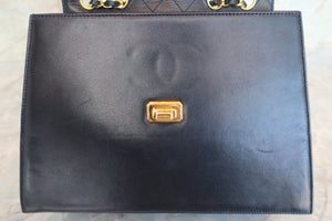 CHANEL Matelasse 2.55 chain shoulder bag Lambskin Navy/White/Gold hadware Shoulder bag 600040097