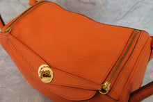 將圖片載入圖庫檢視器 HERMES／エルメス リンディ26 トリヨンクレマンス オレンジ □M刻印 ショルダーバッグ 700060071
