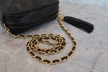 将图片加载到图库查看器，CHANEL/香奈儿 经典双C 流苏 链条包 羊皮 Black/Gold hadware(黑色/金色金属) 肩背包 800030205
