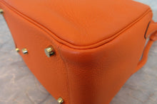 將圖片載入圖庫檢視器 HERMES／エルメス リンディ26 トリヨンクレマンス オレンジ □M刻印 ショルダーバッグ 700060071
