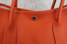 画像をギャラリービューアに読み込む, HERMES／エルメス ガーデンパーティPM ネゴンダ オレンジポピー □R刻印 トートバッグ 700030103
