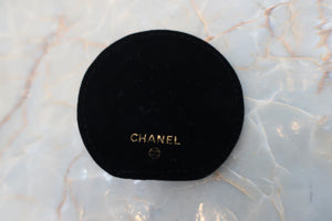 CHANEL CC mark Jewelry Case Lambskin Gold/Gold hadware Pouch 2905216