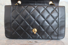画像をギャラリービューアに読み込む, CHANEL/シャネル ダイアナマトラッセチェーンショルダーバッグ ラムスキン ブラック/ゴールド金具 ショルダーバッグ 800060186
