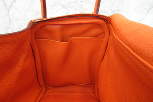 HERMES／エルメス リンディ26 トリヨンクレマンス オレンジ □M刻印 ショルダーバッグ 700060071