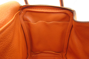 HERMES／エルメス リンディ26 トリヨンクレマンス オレンジ □M刻印 ショルダーバッグ 700060071