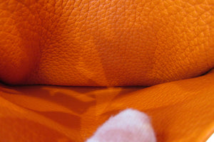 HERMES／エルメス リンディ26 トリヨンクレマンス オレンジ □M刻印 ショルダーバッグ 700060071