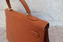 将图片加载到图库查看器，HERMES KELLY 35 Graine Couchevel leather Gold 〇T刻印 Shoulder bag 800090222
