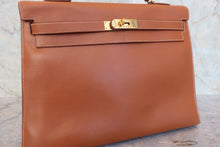 将图片加载到图库查看器，HERMES KELLY 35 Graine Couchevel leather Gold 〇T刻印 Shoulder bag 800090222
