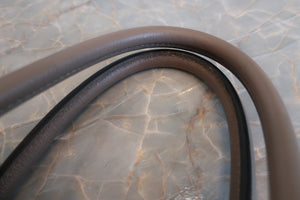 HERMES BIRKIN 35 Clemence leather Gris asphalt A Engraving Hand bag 600050152