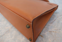 将图片加载到图库查看器，HERMES KELLY 35 Graine Couchevel leather Gold 〇T刻印 Shoulder bag 800090222
