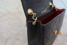 將圖片載入圖庫檢視器 CHANEL/シャネル ミニマトラッセシングルフラップチェーンショルダーバッグ ブラック/ゴールド金具 ラムスキン ショルダーバッグ 800080084
