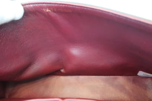 CHANEL Matelasse double flap double chain shoulder bag Lambskin Black/Gold hadware Shoulder bag 600050234