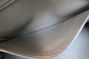 HERMES BIRKIN 35 Clemence leather Gris asphalt A Engraving Hand bag 600050152