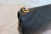 将图片加载到图库查看器，CHANEL/香奈儿 CF 链条包 羊皮 Black/Gold hadware(黑色/金色金属) 肩背包 800040101
