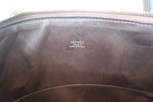 Load image into Gallery viewer, HERMES／BOLIDE 31 Box carf leather Chocolat 〇Z Engraving Hand bag 800020100
