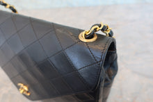 将图片加载到图库查看器，CHANEL/香奈儿 CF 链条包 羊皮 Black/Gold hadware(黑色/金色金属) 肩背包 800040101
