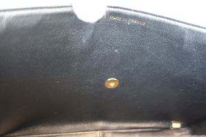 CHANEL/シャネル 中マトラッセシングルフラップチェーンショルダーバッグ キャビアスキン ブラック/ゴールド金具 ショルダーバッグ 700040129