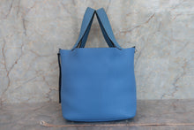 將圖片載入圖庫檢視器 HERMES／エルメス ピコタンロックタッチＭＭ トリヨンクレマンス/ヴォースイフト ブルーパラダイス T刻印 ハンドバッグ 700060288
