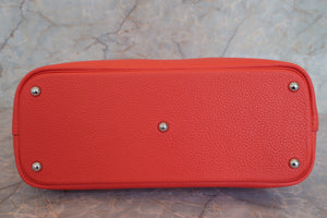 HERMES／エルメス ボリード35 トリヨンクレマンス ルージュピヴォワンヌ □R刻印 ショルダーバッグ 700090131