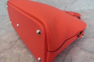 HERMES／エルメス ボリード35 トリヨンクレマンス ルージュピヴォワンヌ □R刻印 ショルダーバッグ 700090131