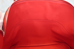 HERMES／エルメス ボリード35 トリヨンクレマンス ルージュピヴォワンヌ □R刻印 ショルダーバッグ 700090131