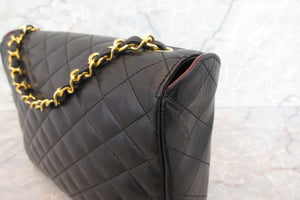 CHANEL/シャネル マトラッセチェーンショルダーバッグ ラムスキン ブラック/ゴールド金具 ショルダーバッグ 700060114