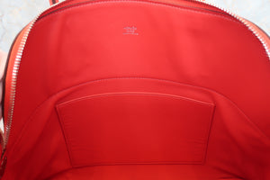 HERMES／エルメス ボリード35 トリヨンクレマンス ルージュピヴォワンヌ □R刻印 ショルダーバッグ 700090131