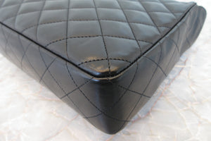 CHANEL/シャネル マトラッセチェーンショルダーバッグ ラムスキン ブラック/ゴールド金具 ショルダーバッグ 700060114