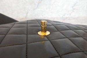 CHANEL/シャネル マトラッセチェーンショルダーバッグ ラムスキン ブラック/ゴールド金具 ショルダーバッグ 700060114
