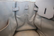 画像をギャラリービューアに読み込む, HERMES／エルメス バーキン35 トリヨンクレマンス グレー/マットシルバー金具 □E刻印 ハンドバッグ 700070264
