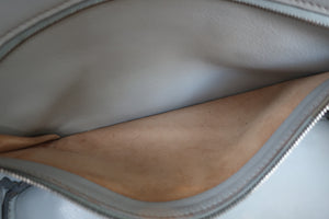 HERMES／エルメス バーキン35 トリヨンクレマンス グレー/マットシルバー金具 □E刻印 ハンドバッグ 700070264