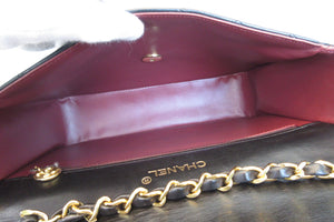 CHANEL/シャネル マトラッセチェーンショルダーバッグ ラムスキン ブラック/ゴールド金具 ショルダーバッグ 700060114