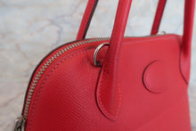 將圖片載入圖庫檢視器 HERMES／エルメス ボリード27 ヴォーエプソン ルージュカザック T刻印 ショルダーバッグ 700070036
