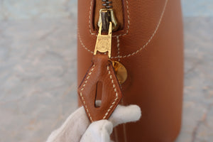 HERMES／エルメス ボリード31 クシュベル ゴールド □A刻印 ショルダーバッグ 700050013