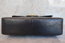 将图片加载到图库查看器，CHANEL/香奈儿 中号CF 单盖包 链条包 羊皮 Black/Gold hadware(黑色/金色金属) 肩背包 600080076
