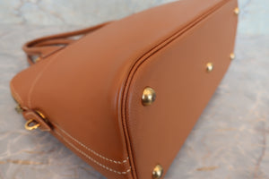 HERMES／エルメス ボリード31 クシュベル ゴールド □A刻印 ショルダーバッグ 700050013