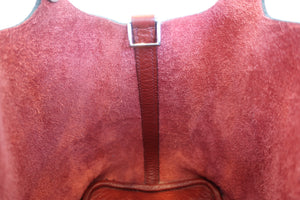 HERMES／エルメス ピコタンＰＭ トリヨンクレマンス ルージュアッシュ □G刻印 ハンドバッグ 700050157
