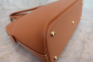 HERMES／エルメス ボリード31 クシュベル ゴールド □A刻印 ショルダーバッグ 700050013
