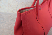Load image into Gallery viewer, HERMES  GARDEN PARTY PM Negonda leather Bougainvillier □N Engraving Tote bag 700120022
